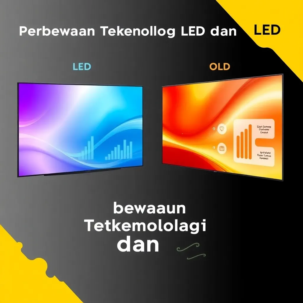 perbedaan teknologi LED dan OLED