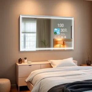 Penempatan smart mirror pada kamar tidur